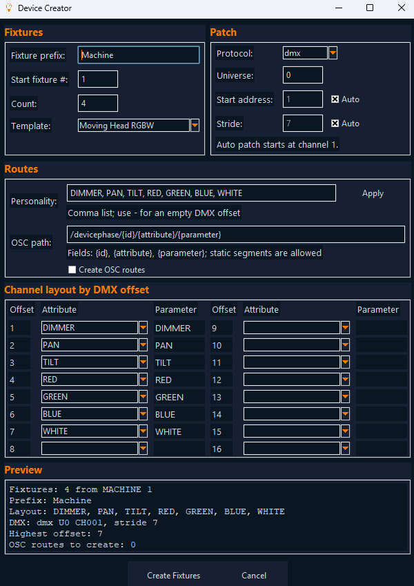 PtitFx Device Creator